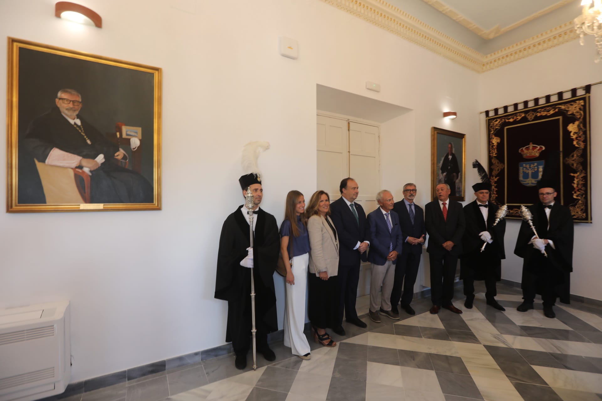 Acto Solemne de inauguración de la Galería de Rectores.