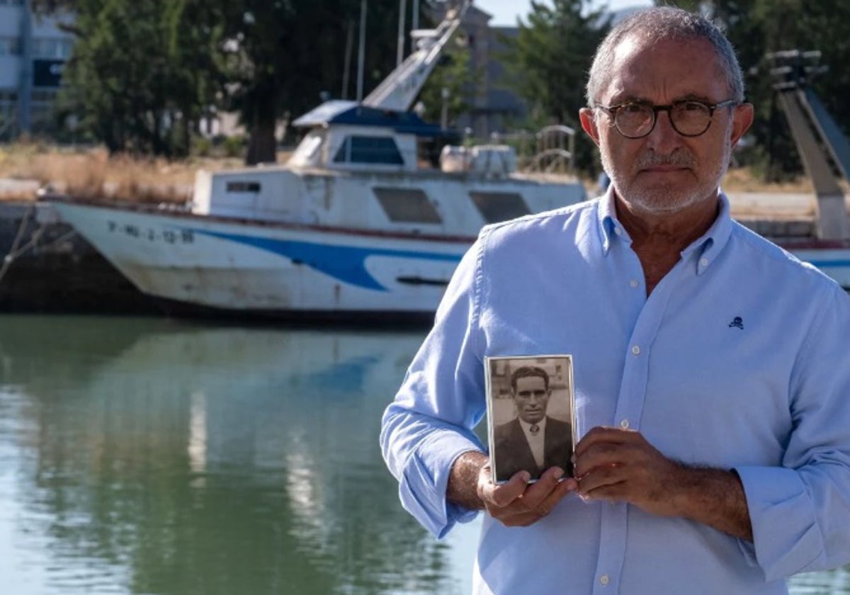 José Manuel Pose, hijo de Julio Pose, patrón de pesca fallecido en el naufragio del Domenech de Varo, que fue a pique en 1973.