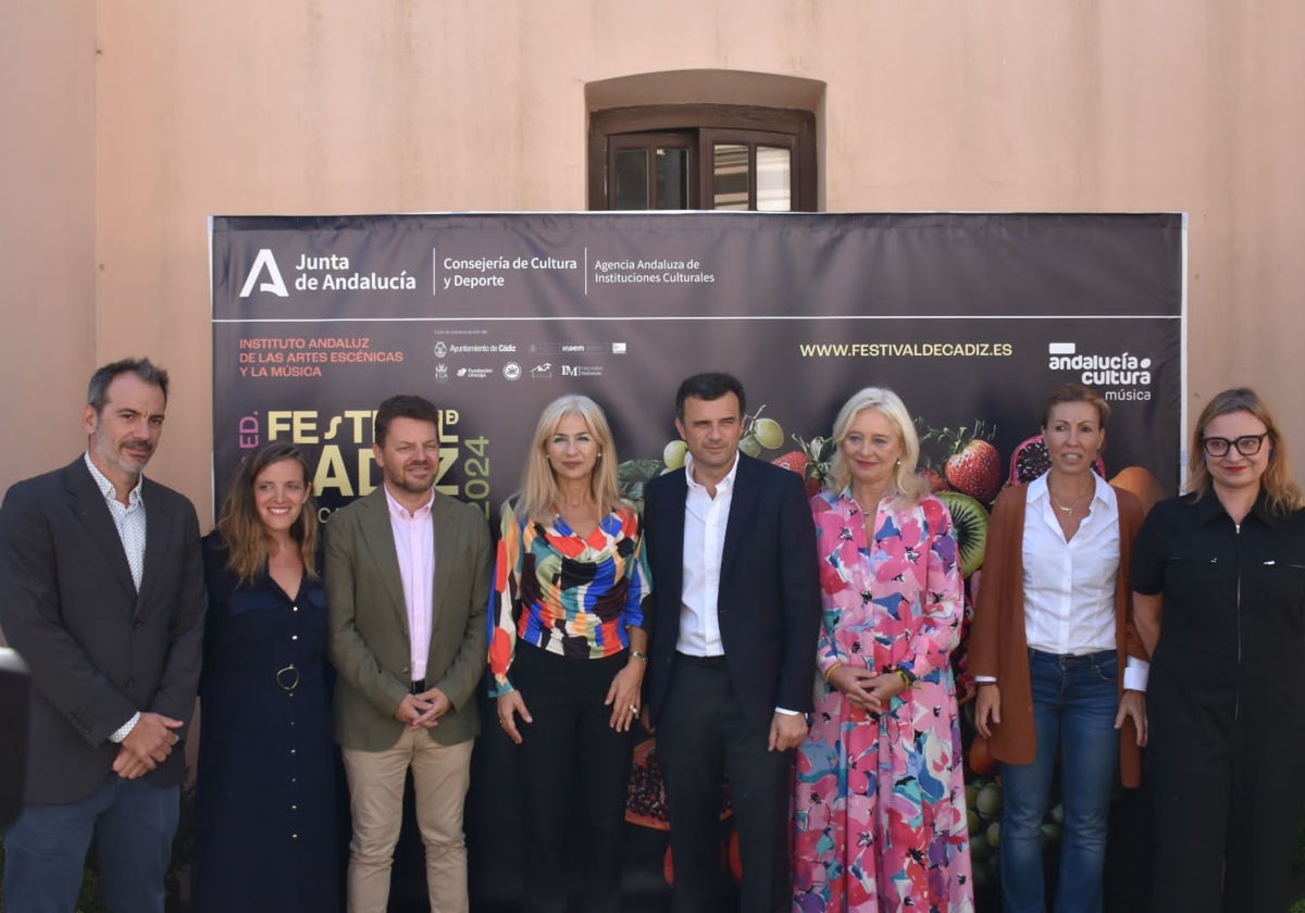 Presentación del festival este miércoles en Cádiz