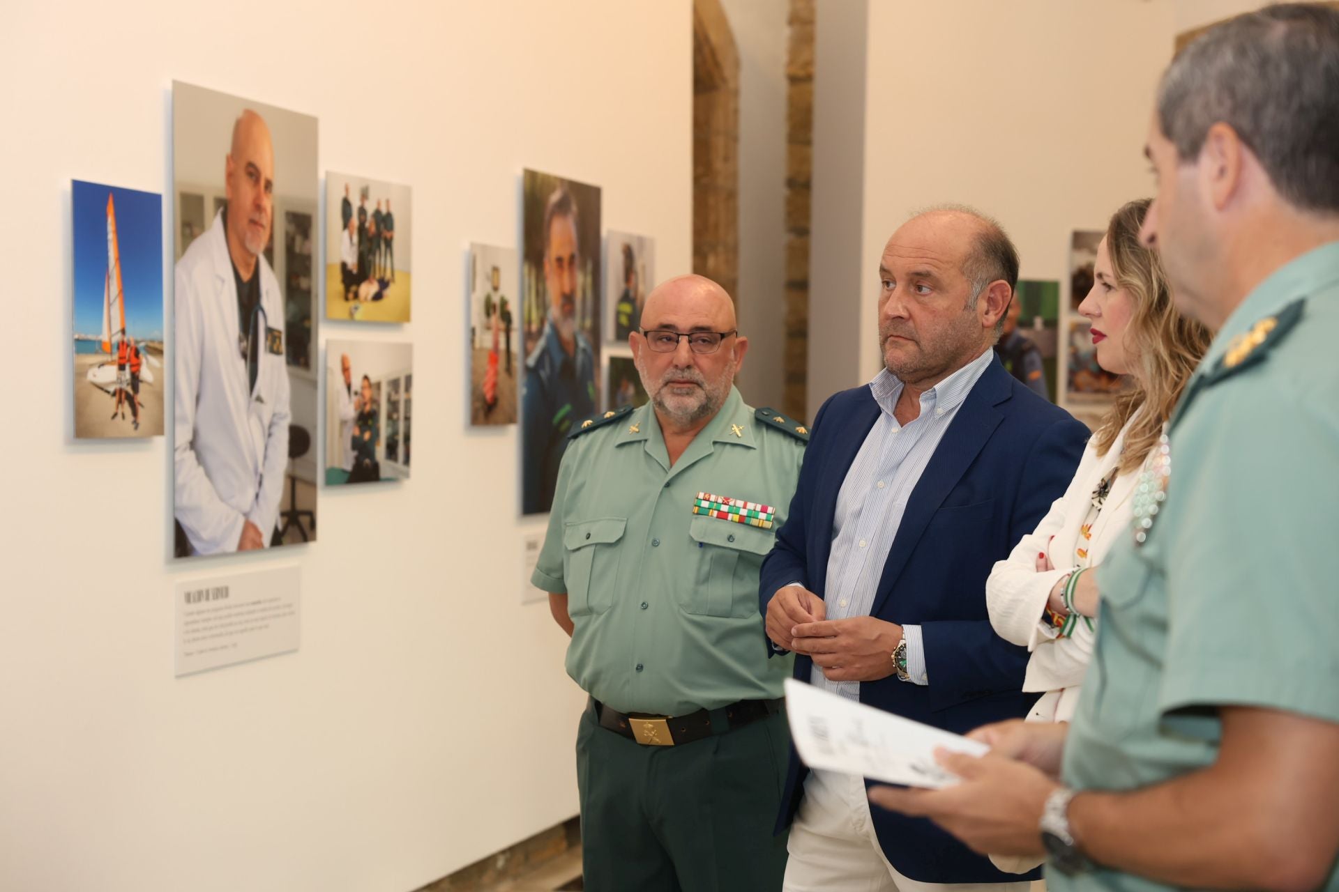 La exposición ‘Valores de la Guardia Civil. 180 años cerca de ti’, ya en Diputación de Cádiz