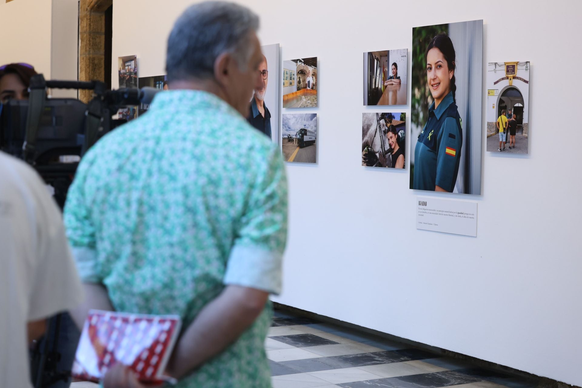 La exposición ‘Valores de la Guardia Civil. 180 años cerca de ti’, ya en Diputación de Cádiz