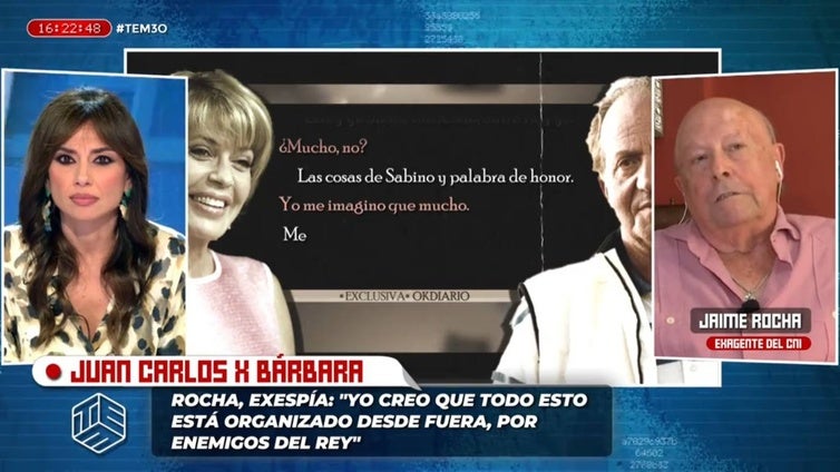 El espía gaditano y ex agente del CNI, sobre los audios de Juan Carlos I con Barbara Rey: «A quien se trataban de cargar era al Rey»