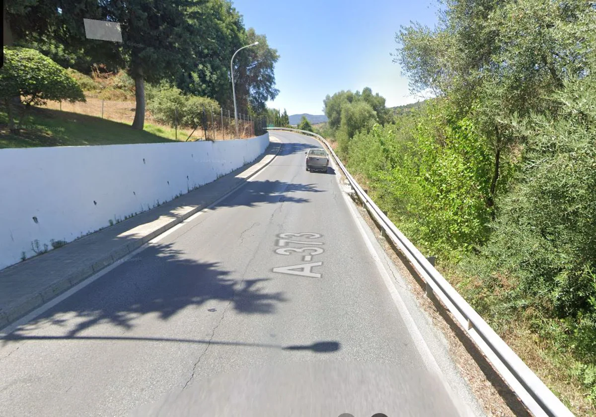 Muere un motorista en un accidente de tráfico en la Sierra de Cádiz