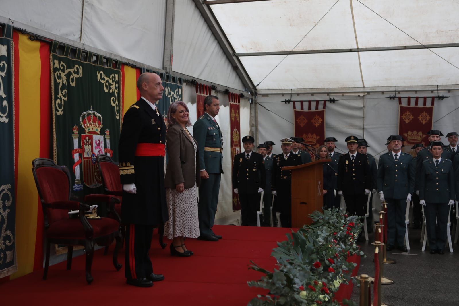 El acto de la Patrona de la Guardia Civil, en imágenes