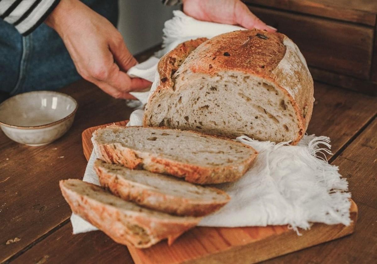 Imagen de uno de los panes que se prepara en la panadería El Panarra