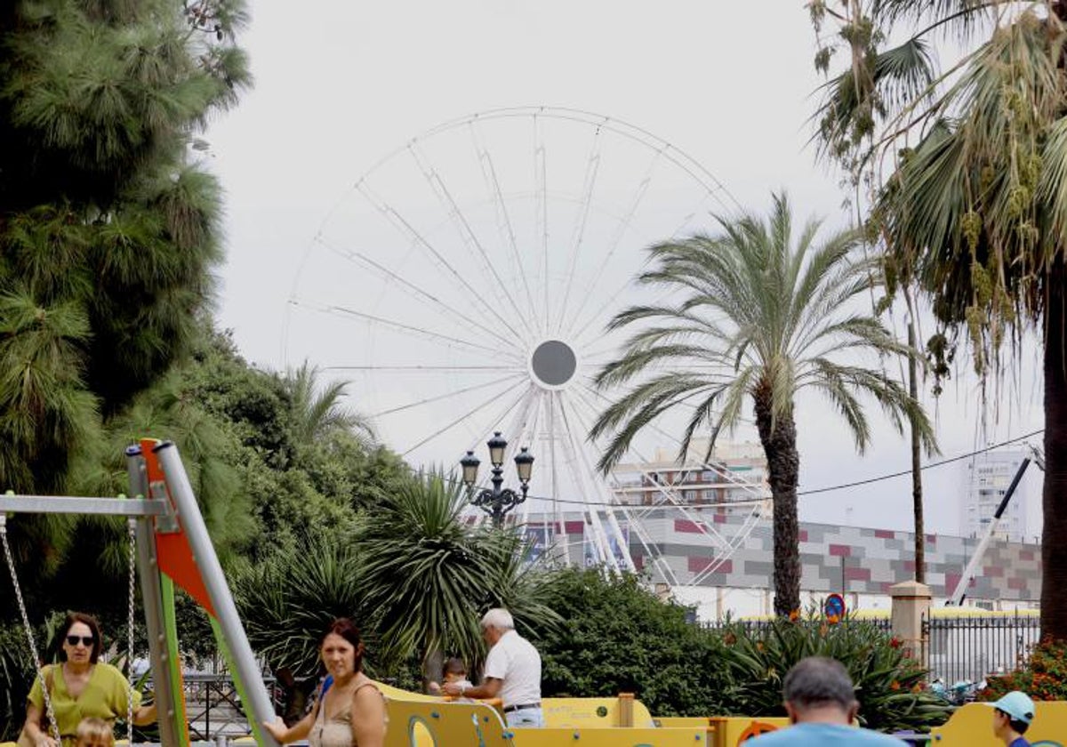 Cádiz ya contó con una noria en la Gran Regata de 2023