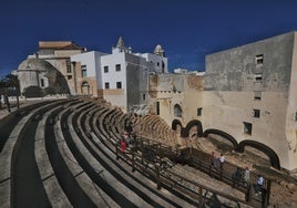 Las obras del Teatro Romano de Cádiz mejorarán su acceso y contribuirán a «interpretar mucho mejor  el edificio»