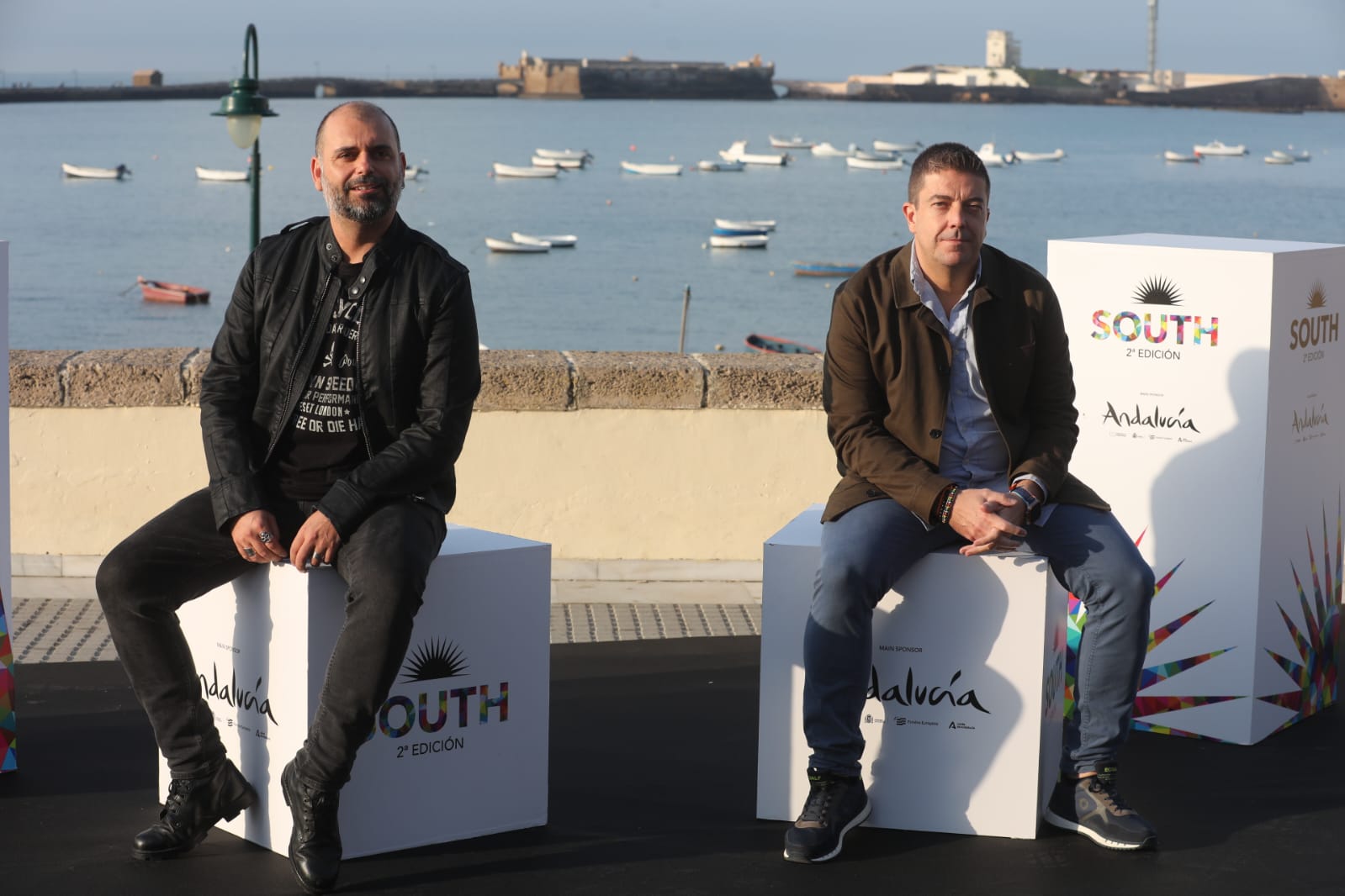 Las imágenes de María Adánez, Javier Gutiérrez, Leonor Watling y Carlos Scholz en la playa de La Caleta