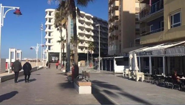 El Paseo Marítimo de Cádiz se hizo peatonal hace algunos años