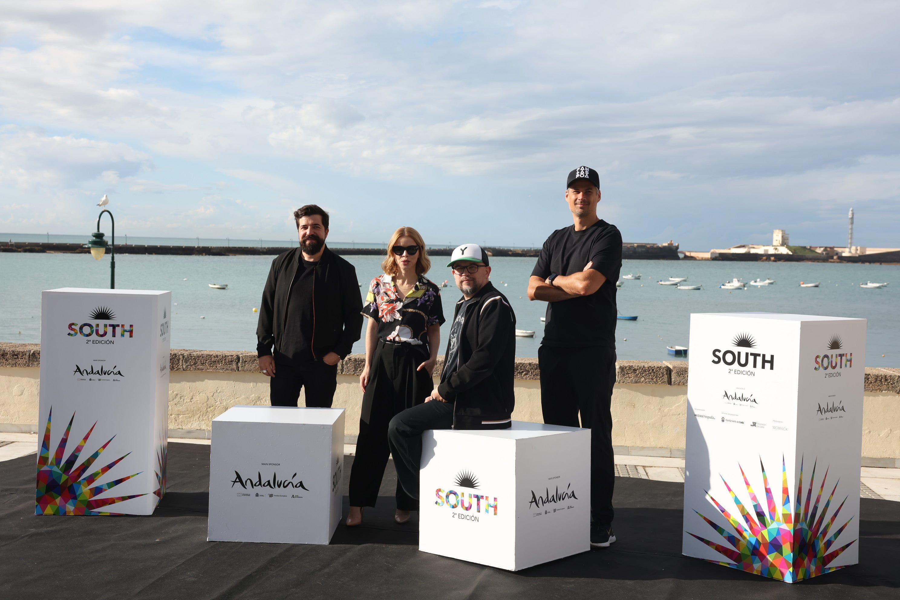 Las imágenes del photocall en la Caleta del lunes 28 en South Series Festival