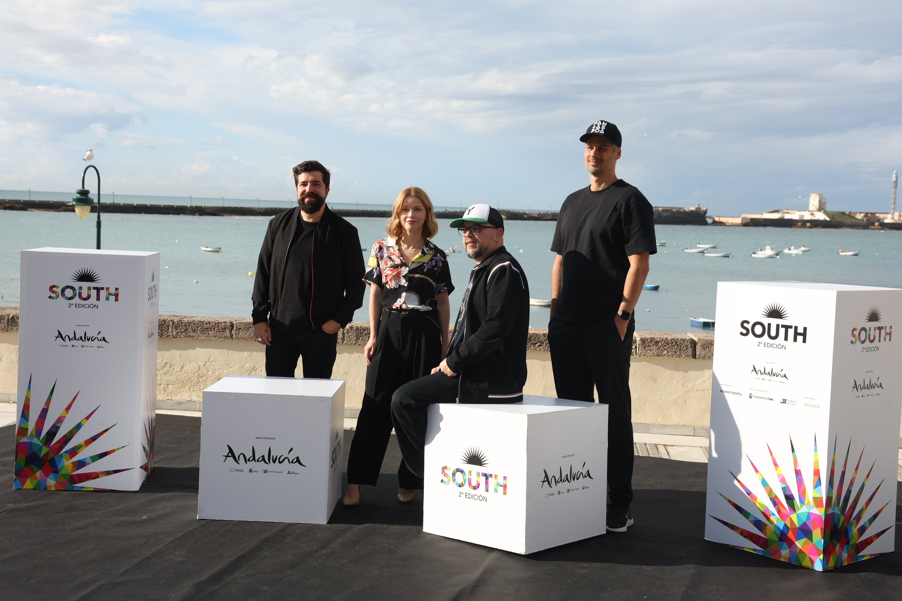 Las imágenes del photocall en la Caleta del lunes 28 en South Series Festival