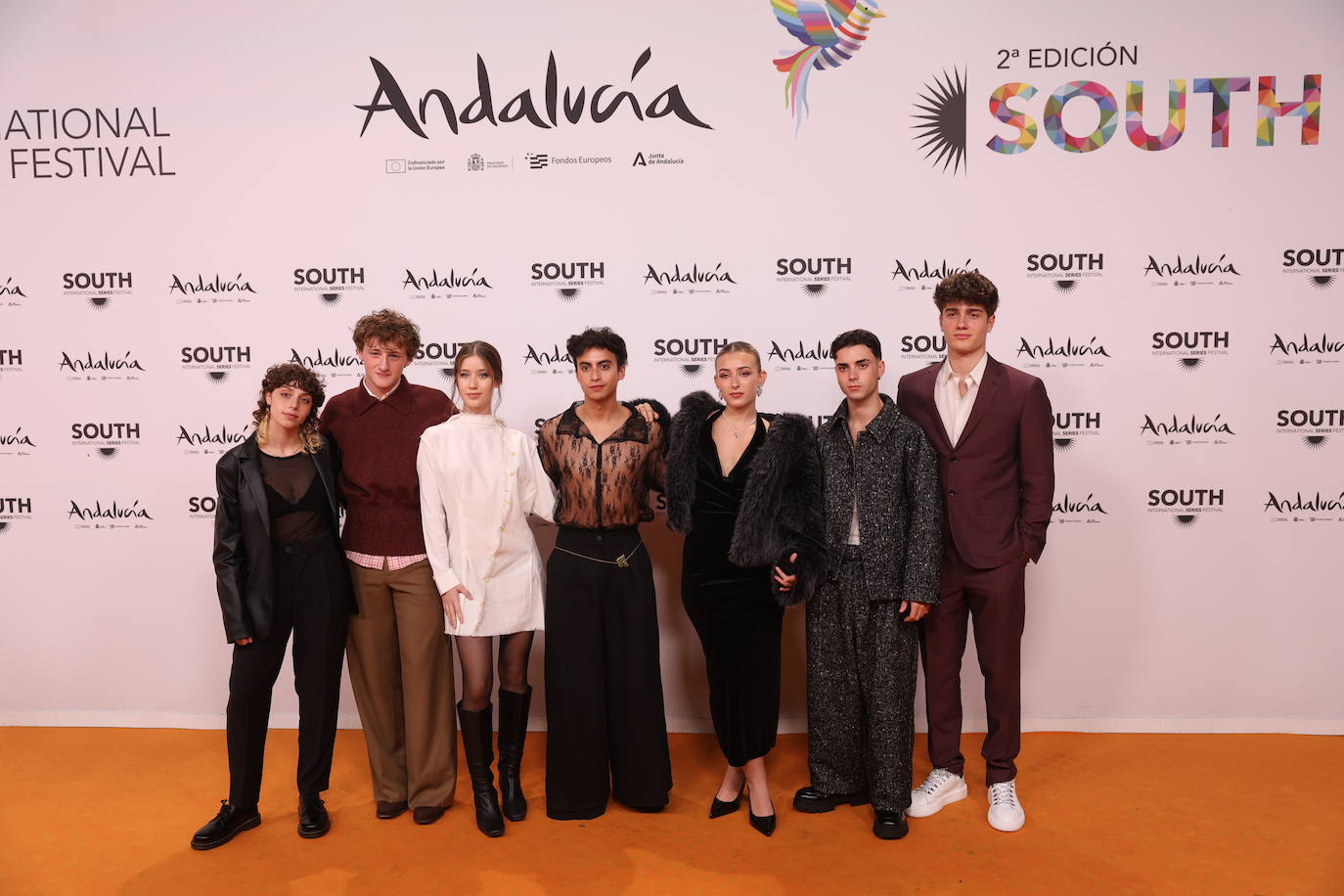 Fotos: La lluvia no ensombrece el ambiente del martes en la alfombra de estrellas del South en Cádiz