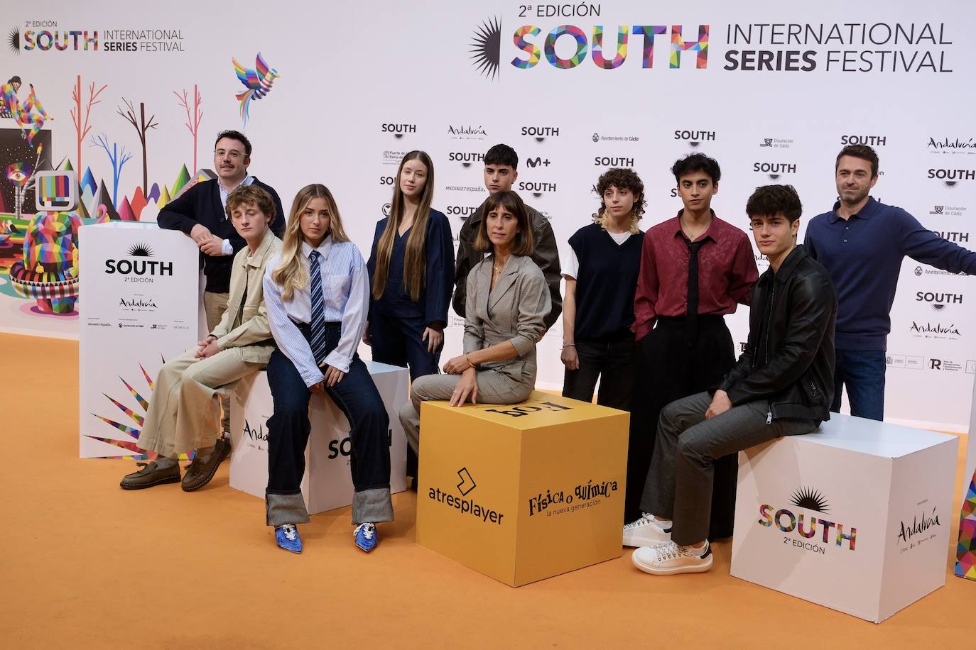 Las imágenes del photocall del martes 29 en South Series Festival