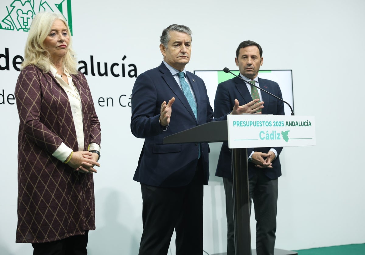 Presentación este martes de los presupuestos de la Junta para Cádiz en 2025