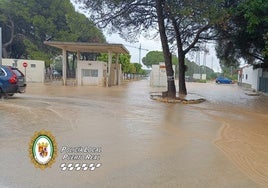 Los hospitales de la provincia de Cádiz, afectados por las lluvias