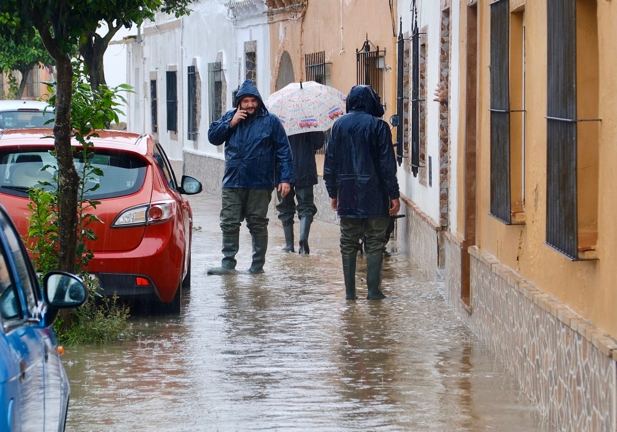 Fotos: La barriada del Buen Pastor en San Fernando anegada por las lluvias