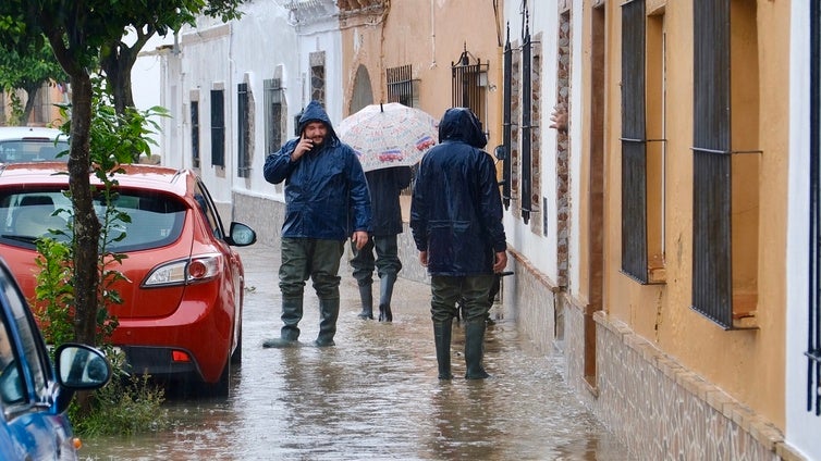 Fotos: La barriada del Buen Pastor en San Fernando anegada por las lluvias