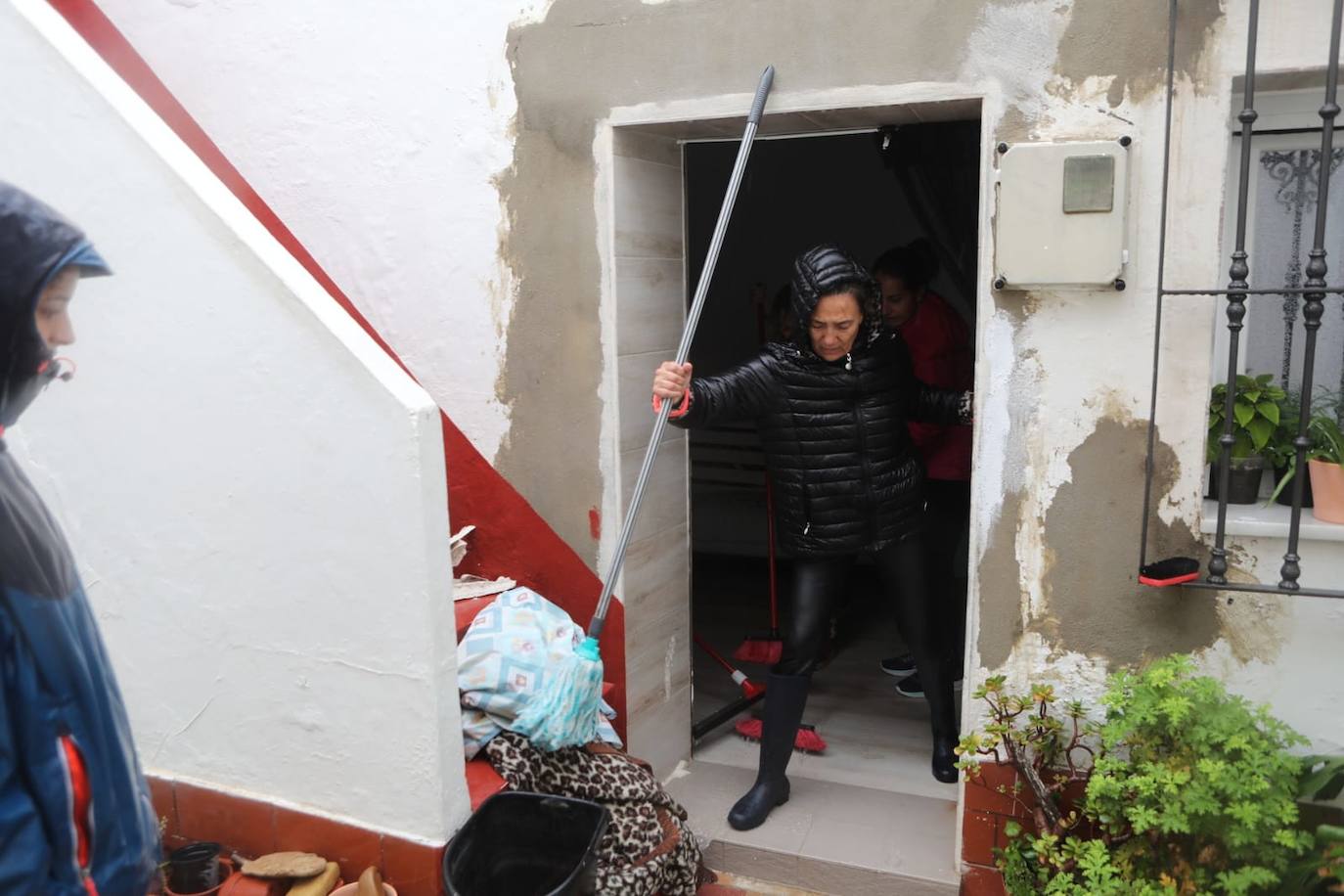 Fotos: La barriada del Buen Pastor en San Fernando anegada por las lluvias