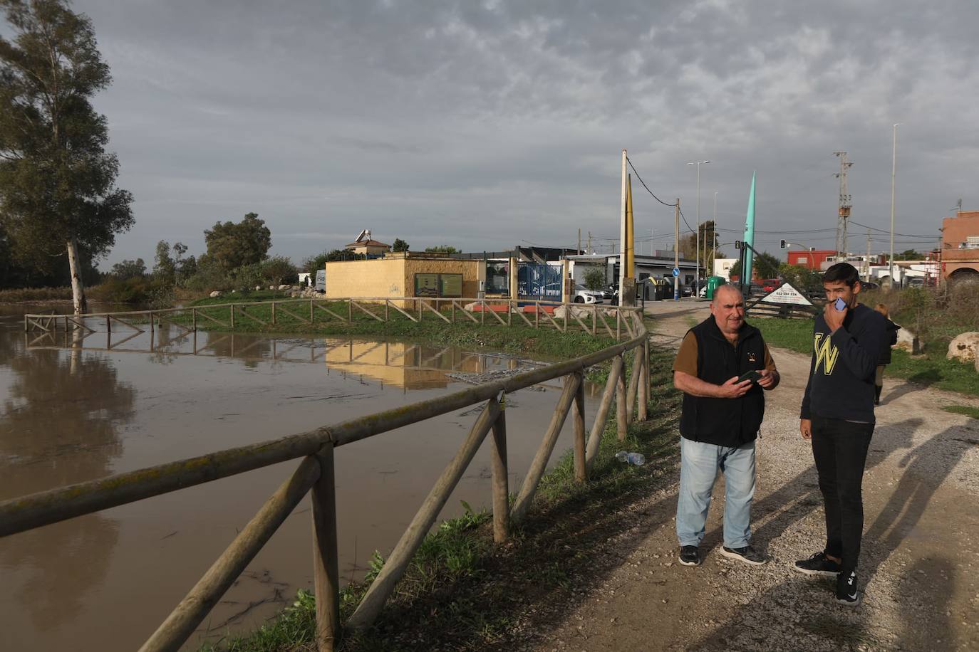 Fotos: Jerez trata de recuperar la normalidad después de las lluvias y la crecida del Guadalete