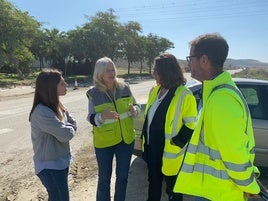 Actuaciones de emergencia en cuatro carreteras de la provincia de Cádiz para reparar los daños de la DANA