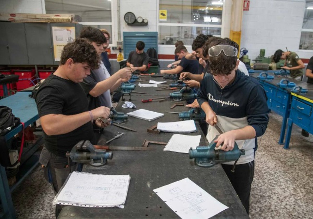 Estudiantes de Formación Profesional.