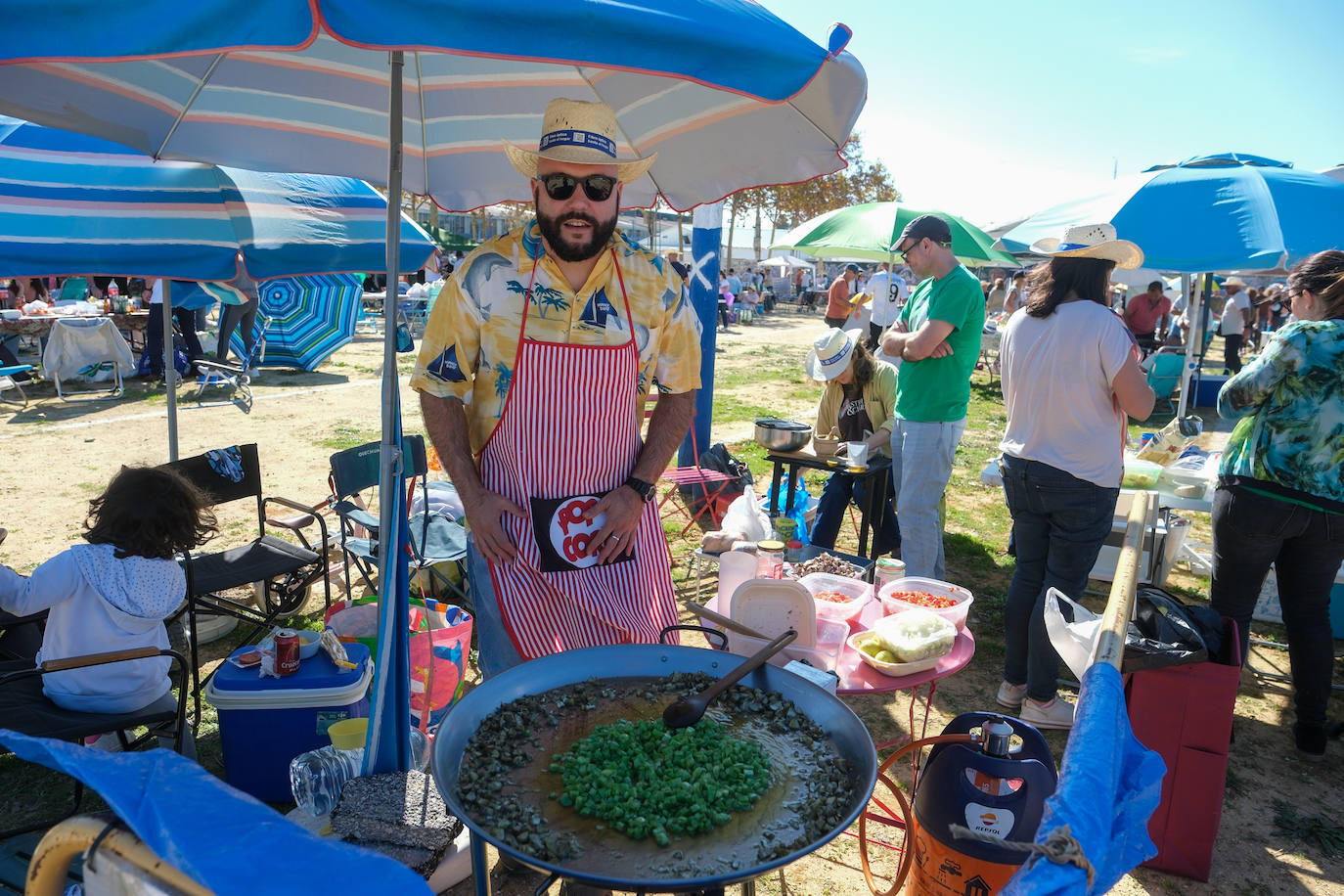 Fotos: Concurso de paellas en Puerto Real