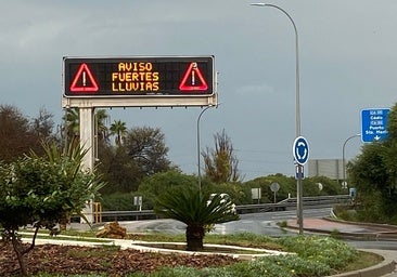 Estas son las carreteras de la provincia de Cádiz afectadas por la DANA