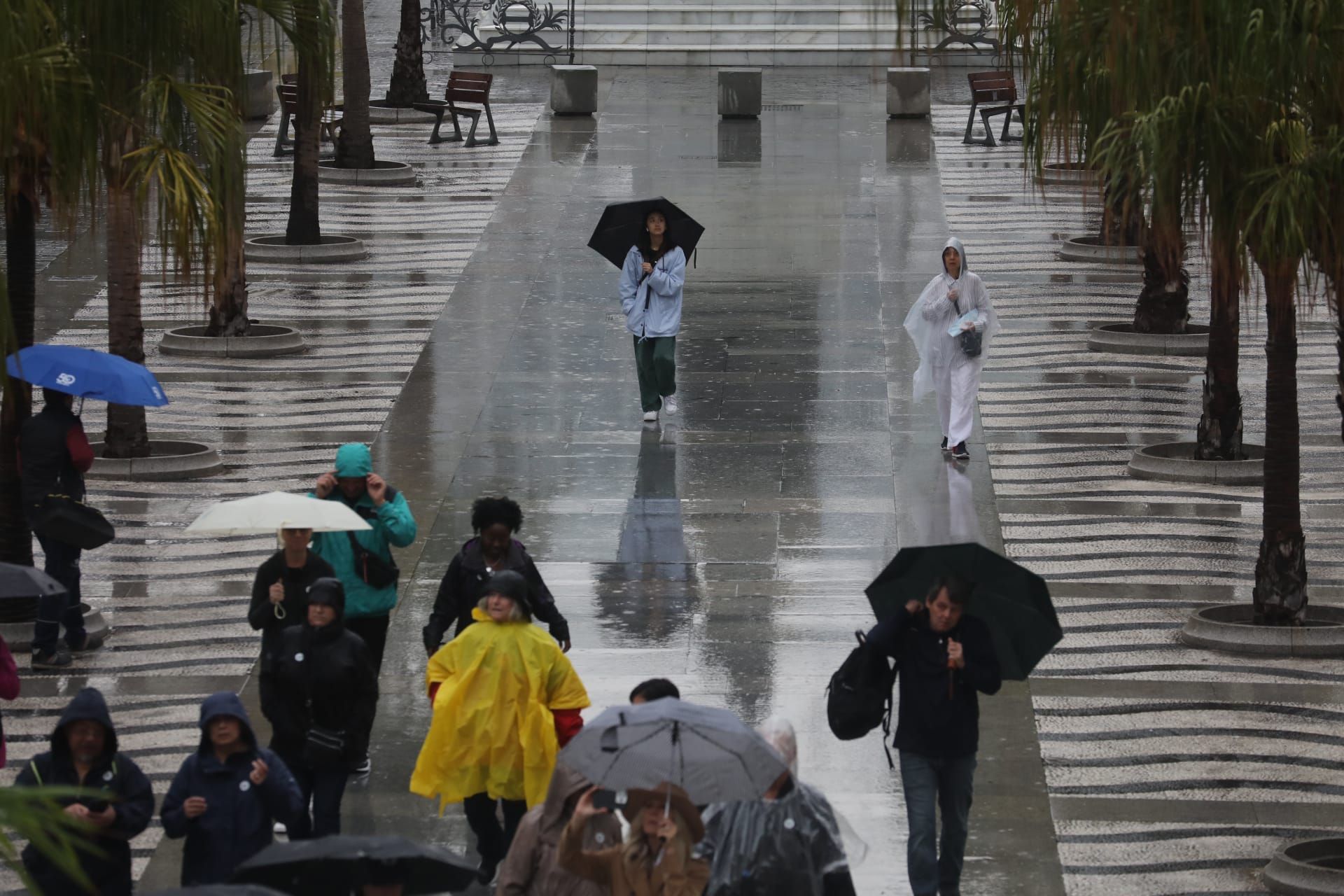 Fotos: La provincia de Cádiz sigue en aviso naranja por la DANA