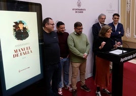 Un millar de alumnos de Cádiz homenajearán a Manuel de Falla interpretando al unísono 'Canción del fuego fatuo' en San Juan de Dios