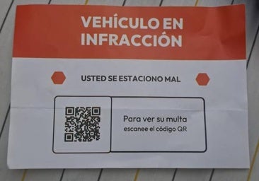 Cuidado: si te dejan una multa en el parabrisas con un código QR, es una estafa