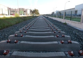 Fuerte impulso de la obra del tren de La Cabezuela con su conexión a la línea Cádiz-Sevilla