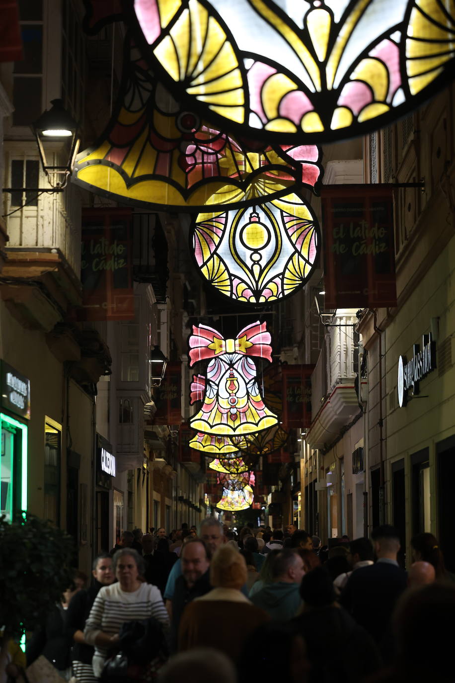 Fotos: Así ha sido la inauguración de Navidad 2024 en Cádiz