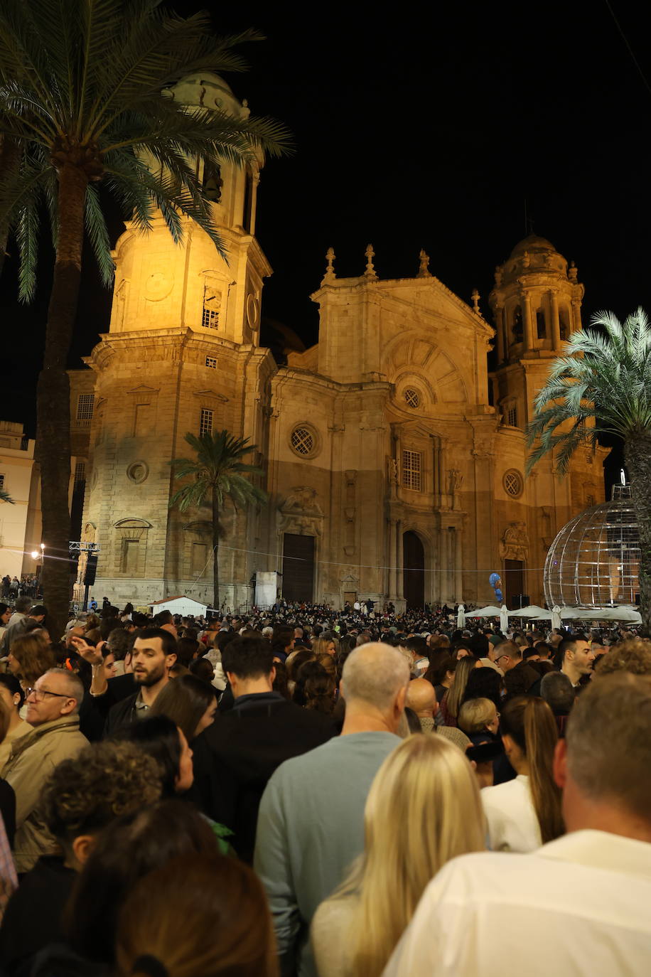 Fotos: Así ha sido la inauguración de Navidad 2024 en Cádiz