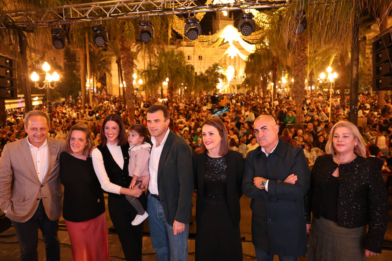 Fotos: Así ha sido la inauguración de Navidad 2024 en Cádiz