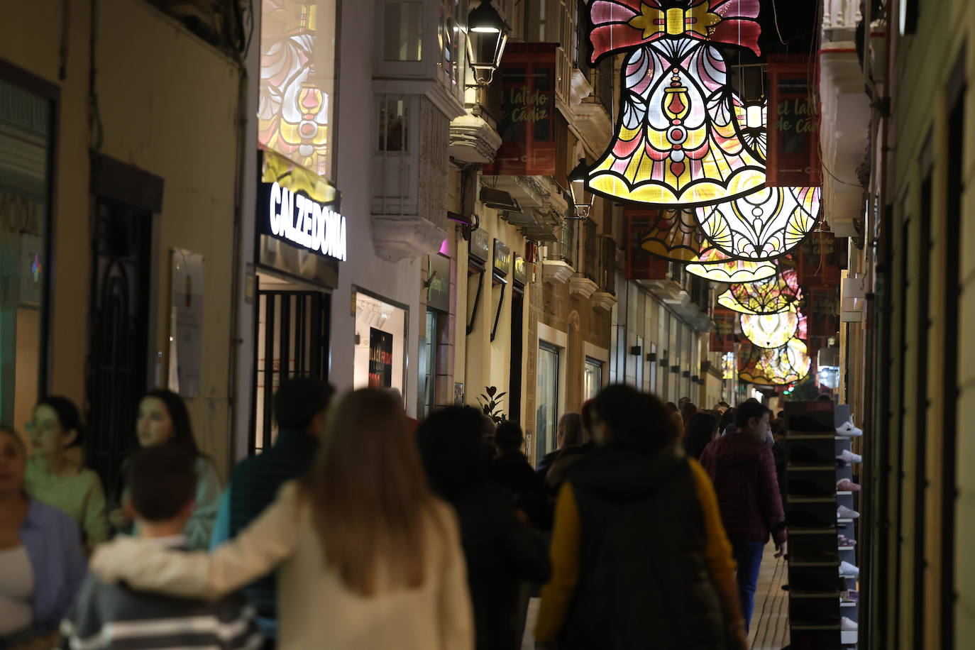 Fotos: Así ha sido la inauguración de Navidad 2024 en Cádiz