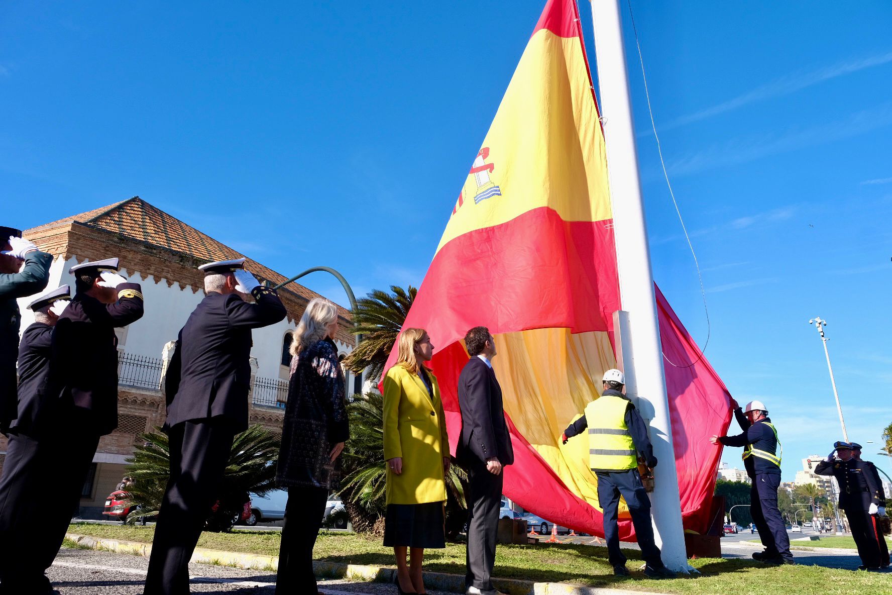 Las imágenes de los actos del Día de la Constitución en Cádiz