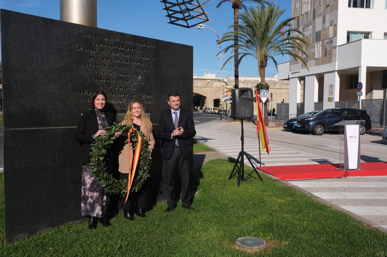 Las imágenes de los actos del Día de la Constitución en Cádiz