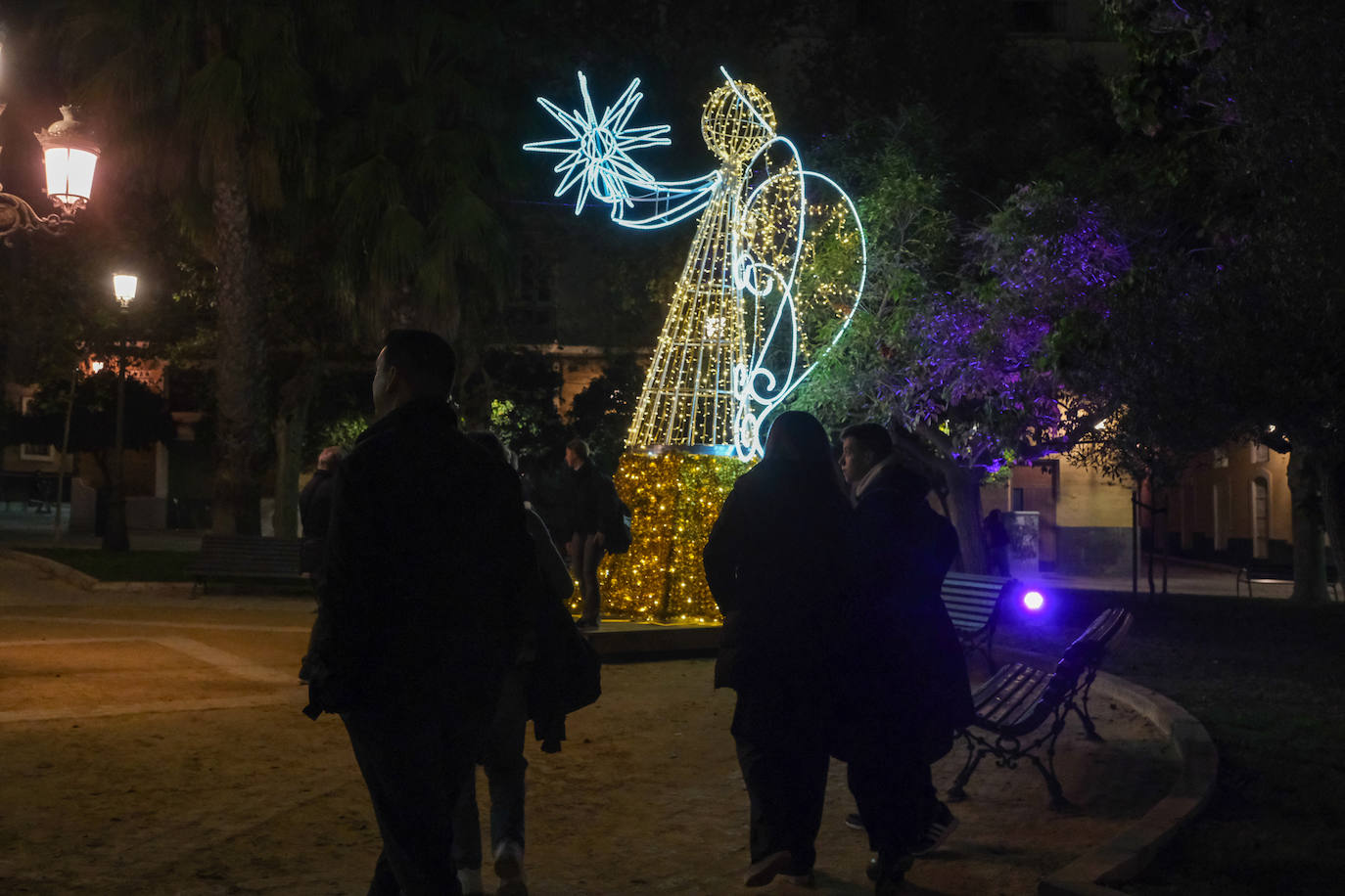 Fotos: Así brilla Cádiz con su alumbrado de Navidad