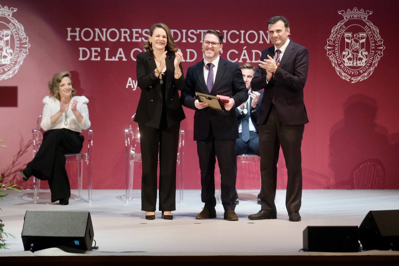 Las imágenes del acto de Honores y Distinciones de Cádiz