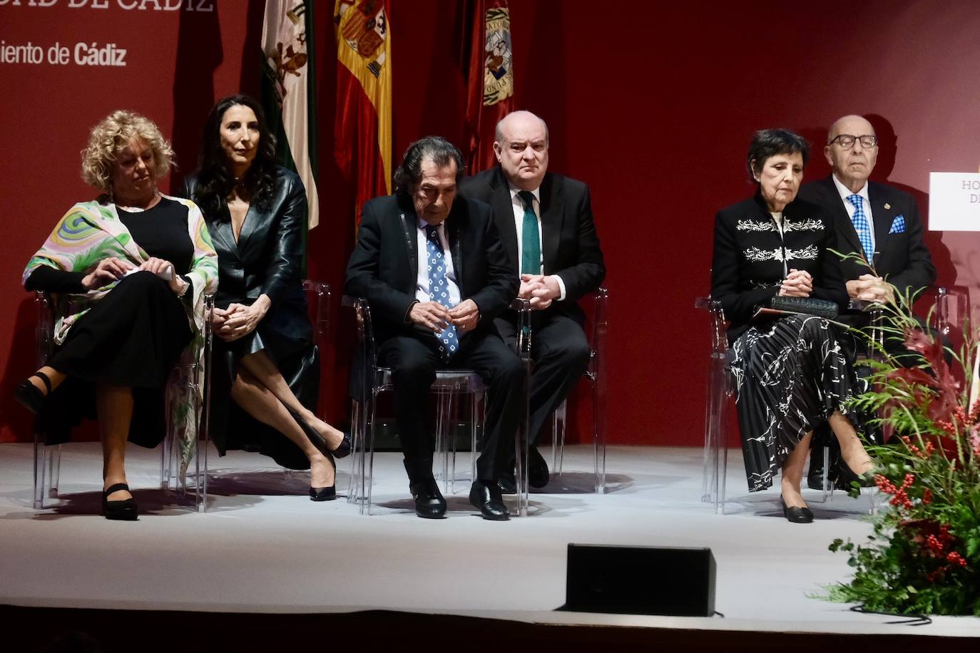 Las imágenes del acto de Honores y Distinciones de Cádiz