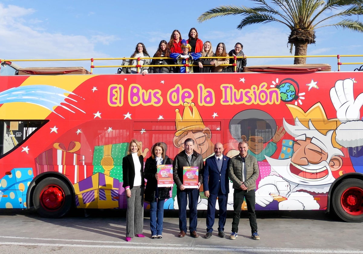 El Bus de la Ilusión recaudará en Cádiz fondos para ayudar a los afectados por la DANA