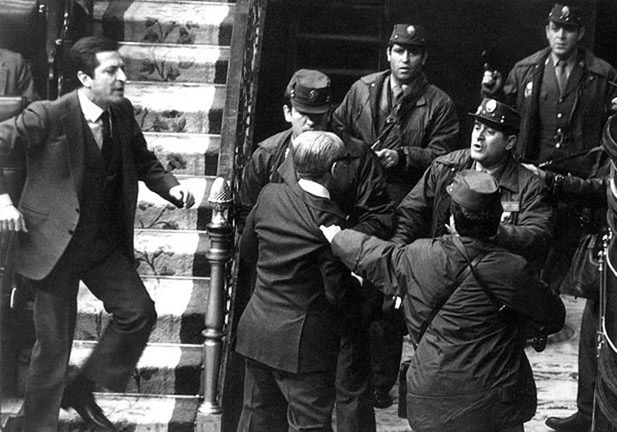 Adolfo Suárez, durante el fallido golpe de Estado de Tejero el famoso 23F de 1981