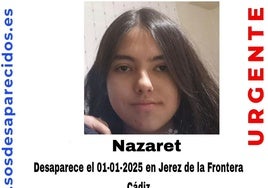 Buscan a una chica menor de edad que ha desaparecido en Jerez