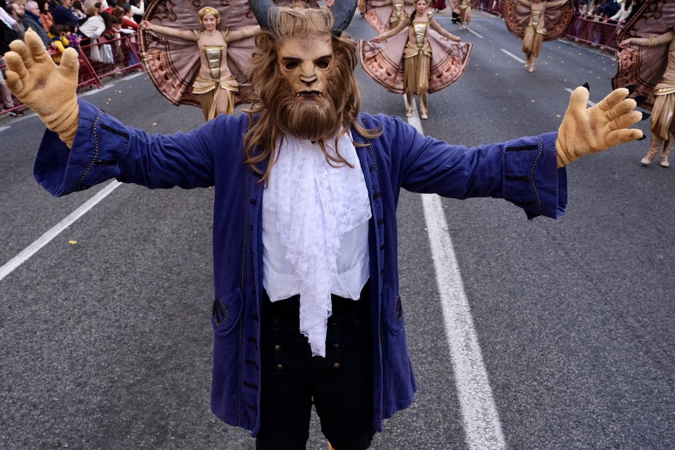 FOTOS: Melchor, Gaspar y Baltasar protagonizan una Cabalgata de cine en Cádiz en 2025