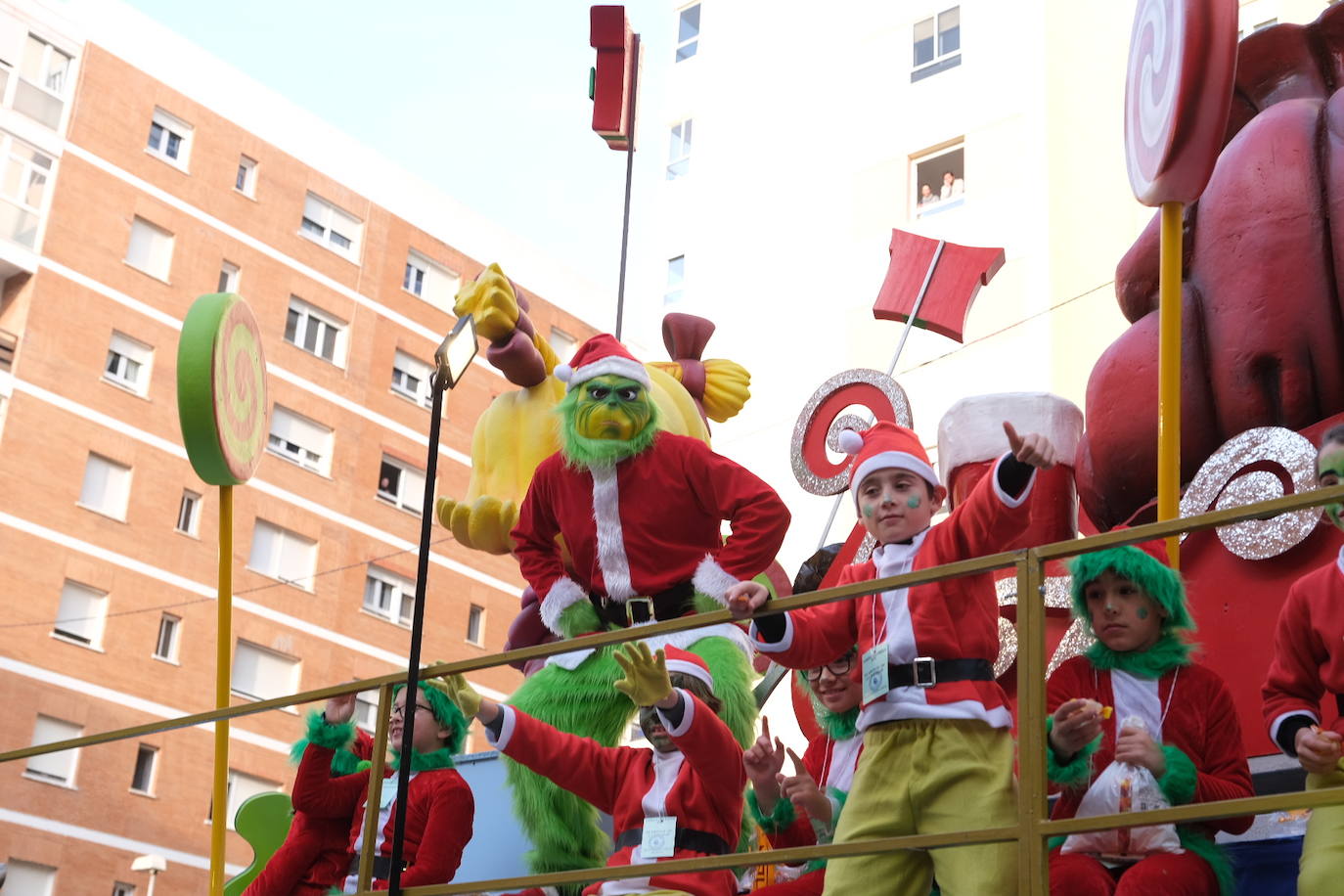 FOTOS: Melchor, Gaspar y Baltasar protagonizan una Cabalgata de cine en Cádiz en 2025