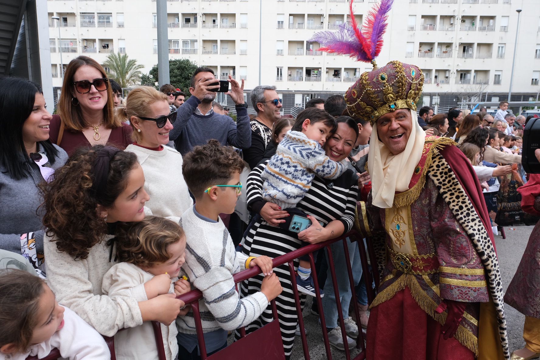 Fotos: Así trabajan los Reyes Magos antes de la Gran Cabalgata de Cádiz