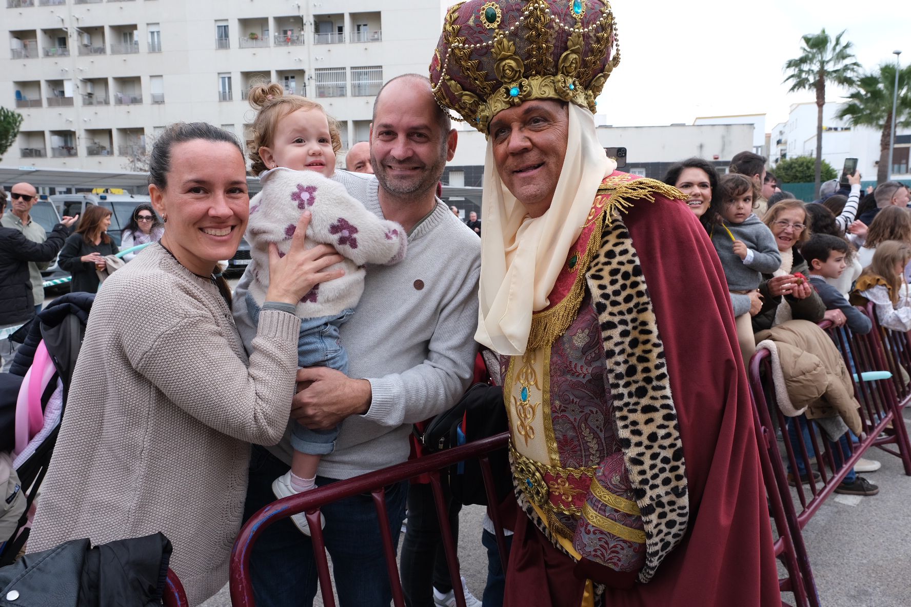 Fotos: Así trabajan los Reyes Magos antes de la Gran Cabalgata de Cádiz