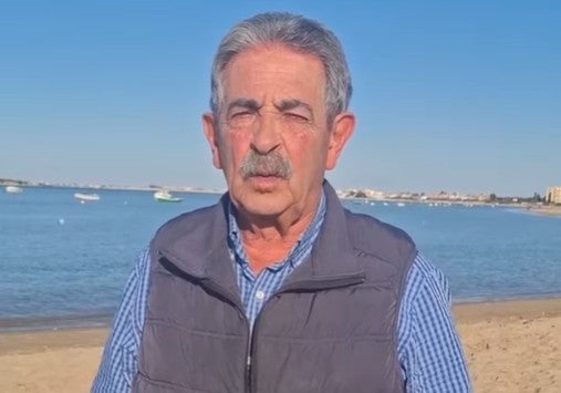 Miguel Ángel Revilla durante su visita a Sanlúcar de Barrameda