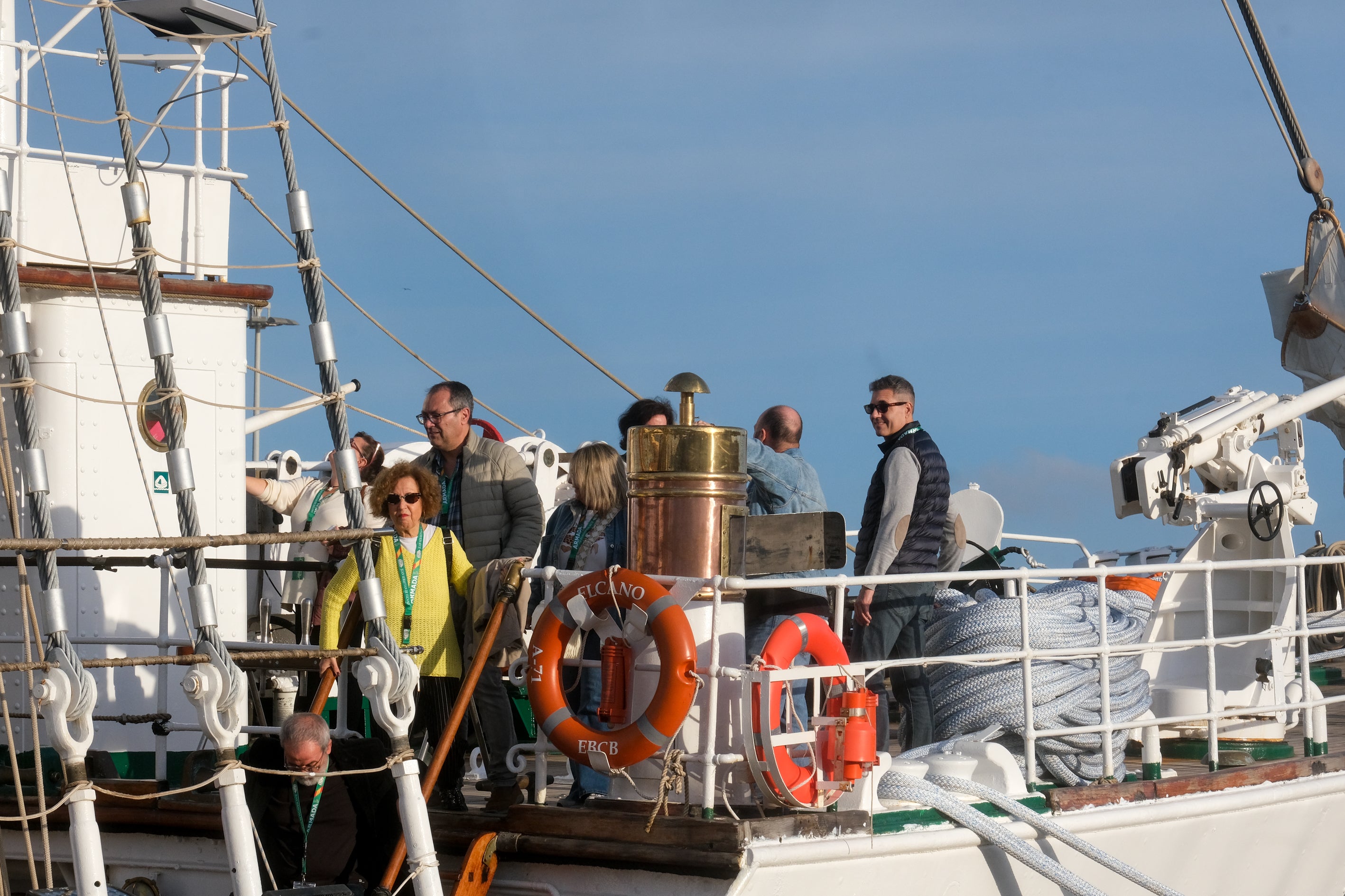 Fotos: Largas colas para poder recorrer Elcano en Cádiz, la casa de la Princesa Leonor los próximos meses