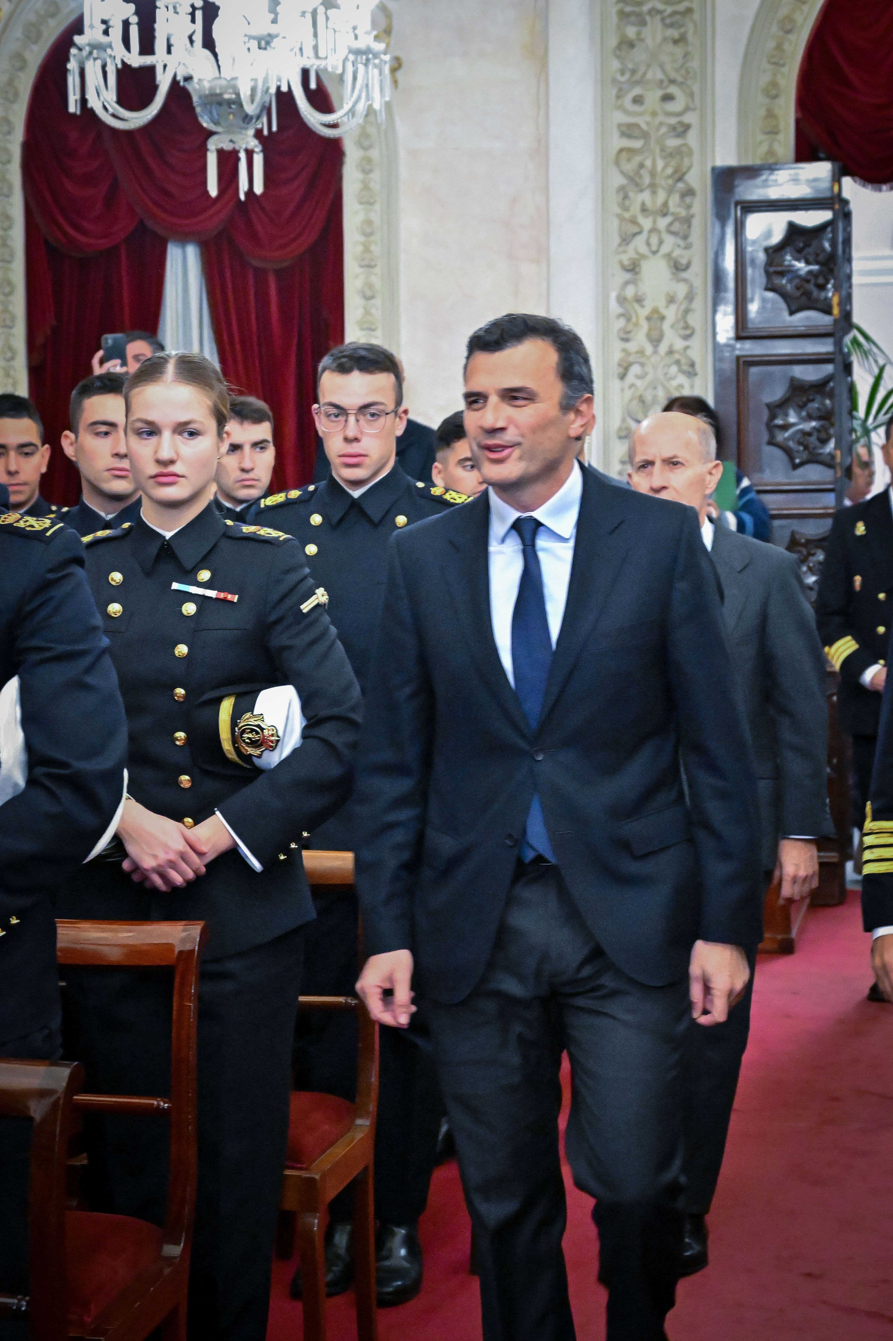 Fotos: Así ha sido la visita de la Princesa Leonor al Ayuntamiento de Cádiz